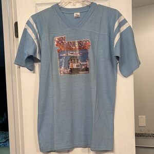 Vintage 1979 San Francisco Hyde Street Cable Car tee shirt